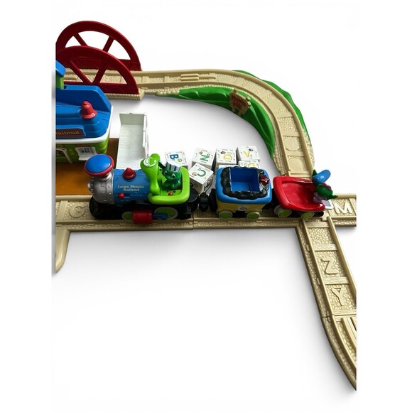 Leapfrog Leap’s Phonics Railroad Train Set  Alphabet RARE -Tested - Picture 3 of 16